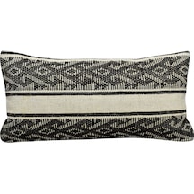 Zehra Abla Halı Yeni El Dokuma Dekoratif Lumbar Kilim Kırlent Yastık Kılıfı 6630 Çok Renkli