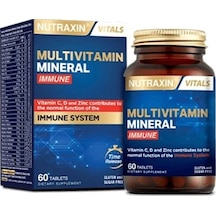 Nutraxın Multivitamin Mineral Immune 60 Tablet