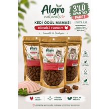 Hindili Kedi Ödül Maması 80 G X 3 Paket Yüksek Proteinli, Taurin Destekli, Doğal Kedi Atıştırmalığı