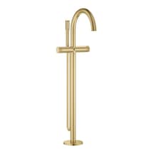 Grohe Atrio Private Collection 25229GN0 Sıva Üstü Grubu Tek Yerden Küvet Bataryası Fırçalı Altın