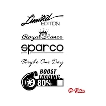 Arka Cam Sticker Set Oto Sticker Araba Sticker Model 10 (497452931)