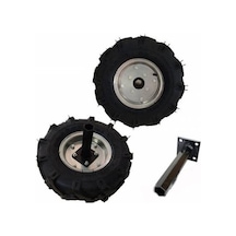 Fırtına FTN-310 Benzinli 6.5 Hp Çapa Makinesi  LASTİK TEKER TAKIM 400X8