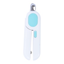 Kedi Tırnak Makası Led Işıklı Hassas Güvenli , Törpülü, Kedi Köpek Tırnak Makası Mavi-h410