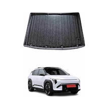 Kıa Ev3 2024+ Uyumlu Araca Özel Kauçuk Tpe Bagaj Havuzu Siyah Üst Kademe İçin