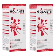 Solante Acnes 150 Ml 2 Adet 50 Faktör Güneş Losyonu Solante Acnes 150 Ml 2 Adet 50 Faktör Güneş Losyonu