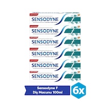 Sensodyne Diş Macunu F Florürlü Yetişkin 100 Ml 6 Adet