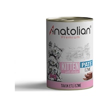 Anatolian Premium Tavuklu Ezme Yavru Kedi Konservesi 400 Gr 270-20008.01