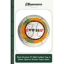 Özel Üretim Ft-890 Futbol Top 4 Astar Sporcu Sezon Topu Genç Yeşil
