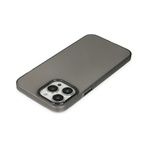 Apple iPhone  Uyumlu,  14 Pro Kılıf Modos Metal Kapak - Siyah