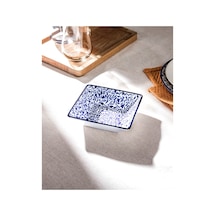 Madame Coco Rêve Bleu Tours New Bone China Kare Kase 1ktaba102212,2x3,2cm-mavi