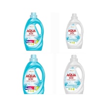 Aquabor Çamaşır Deterjanı Beyaz Ve Renkliler Için Sıvı Deterjan 33 4 Yıkama 0.75 LT - 2.5 LT - 12 KG