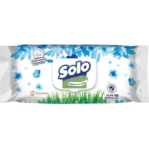 Solo Okyanus Ferahlığı Islak Havlu Bebek Kullanımına Uygun 90'Lı