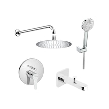 Roca Esteria Pack Eco Ankastre Banyo Seti Gagalı Krom A5D257EC0K