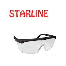 Starline G-004A-C Şeffaf Koruyucu Gözlük (1 Çift)
