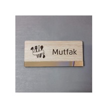 Klasik Mdf Serisi Mutfak Kendinden Yapışkanlı Kapı İsimliği Genel