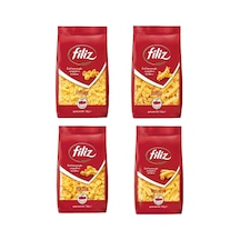 Filiz Makarna 500 Gram 4 Adet Fiyonk Burgu Yüksük İnce Uzun