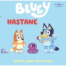 Bluey - Hastane Bastır-çıkar-oyna Kitabı - Qhdh-899525