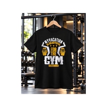 Segungear Gym Vacation Erkek Regular Fit Baskılı Spor Tişört Siyah - 931647575 Siyah