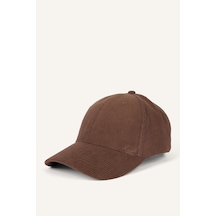 Defacto Kadın Fitilli Kadife Cap Şapka H6755ax26wnbn66 Kahve-bn66