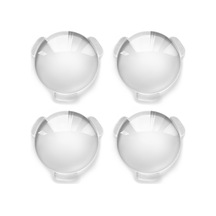 Bikonveks Lens Seti, Cam Lens Bi-konveks 34 Mm Çap 45 Mm Konsantrasyon Uzaklığı Lens Kendin Yap Google Karton Vr İç Diğer