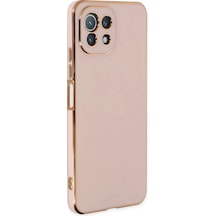 Durukar Mi 11 Lite Kılıf Volet Silikon - Pembe