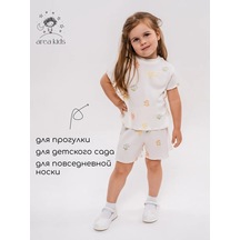 Vauva Anaokulu İçin Şortlu Takım 433975696 Bej