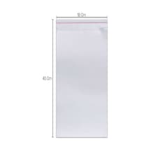 18X45 Bantlı Opp Parlak-Şeffaf Jelatin 100 Adet