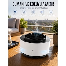 Mey İthalat Elektronik Küllük Duman Giderici Hava Temizleyici Renkli