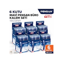 2270 Büro 1.0 Tükenmez Kalem 300 Adet Mavi