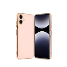 Samsung Galaxy A06 Kılıf Volet Silikon - Pembe
