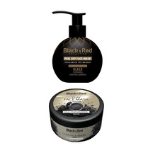 Red Black Red Soyulabilir Siyah Yüz Maskesi Arındırıcı 250 Ml - Killi Yüz Maskesi Kömür Özlü 400gr