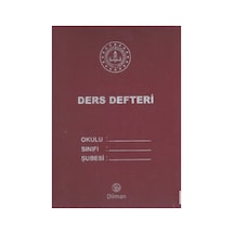 Dilman 8 Ders Defteri Yoklamalı Imperteks Kapak Çok Renkli