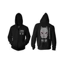 Tarzsokak Naruto Anbu Black Ops Hoodie Fermuarlı 14003 Siyah