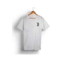 Juve Logo Tişört Beyaz