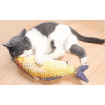 Hareketli Balık Kedi Oyuncağı Şarjlı
