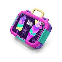 Coral High Kids Mor Pembe Dondurma Desenli Paslanmaz Çelik Beslenme Kabı 39308 Mor