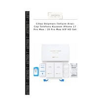 Cihaz Ekipmanı İletişim Aracı Cep Telefonu KuzoomApple iPhone Uyumlu 17 Pro Max / 18 Pro Max Vıp Hd Set