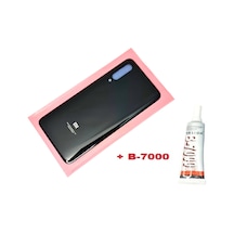 Xiaomi Mi 9 Arka Kapak Batarya Pil Kapağı Cam+b-7000 Siyah