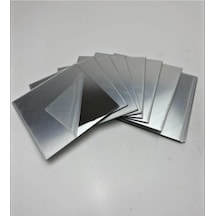 Dekor Konsept Ürünü Pleksi Ayna Mozaik Kare 100'lü Her Biri 3x3