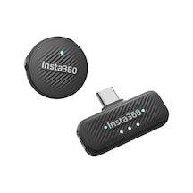 Mic Air 1 Tx + 1 Rx , Gürültü Engelleme, 300 M Menzil, Usb-c İphone/android/pc/mac İçin Kablosuz Mikrofon, Vlog, Akış