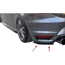 Seat Leon Aero Tampon Köşe Flap Lip Plastik Parlak Siyah Ek