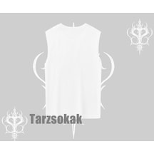 Startmore Startmore Wanted Temalı Kedi Baskılı Kolsuz Tshirt Beyaz Startmore Startmore Wanted Temalı Kedi Baskılı Kolsuz Tshirt Beyaz