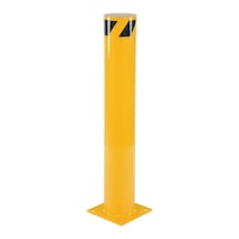 Demir Duba Metal Fabrika Park Demiri Otopark Sabit Baba Bariyeri 114mm 90 Cm 2.5mm Siyah