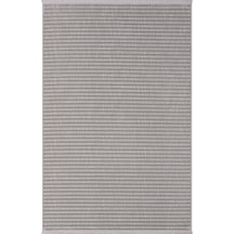 Sümer Sm008g Gri Antrasit Çizgi Desen Halı Dekoratif Modern Tozuyok Antialerjik Salon Halısı Koridor-302 Gri
