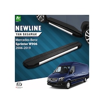 S-dizayn Mercedes Sprinter W906 Uzun Şase Newline Krom Yan Basama