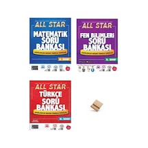 Newton Lgs 2027 8. Sınıf All Star Matematik Fen Bilimleri Ve Türkçe 3lü Soru Bankası + Telefon Standı