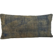 Zehra Abla Halı Yeni El Dokuma Dekoratif Lumbar Kilim Kırlent Yastık Kılıfı 6656 Çok Renkli