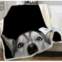 Dog Tek Kişilik 1. Kalite 150 Cm 220 Cm. Tv Battaniyesi