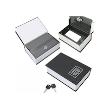Nfsm Küçük 114x80x45mm Kitap Modeli Kilitli Kasa - Kumbara Renkli 5477 Nfsn-rsgo34