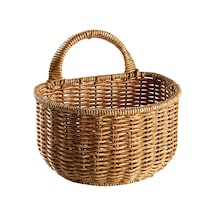 Suntek Magideal Duvar Asılı Sepetler Çiftlik Evi Banyo Ev 17cmx15cm Kahverengi
